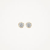 Blush Ohrstecker 7258YZI - Gelbgold mit Zirkonia (585)